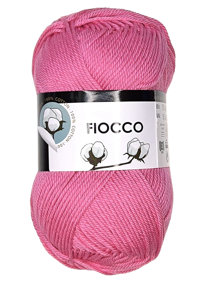 Fiocco Baumwollgarn Rosa 7376